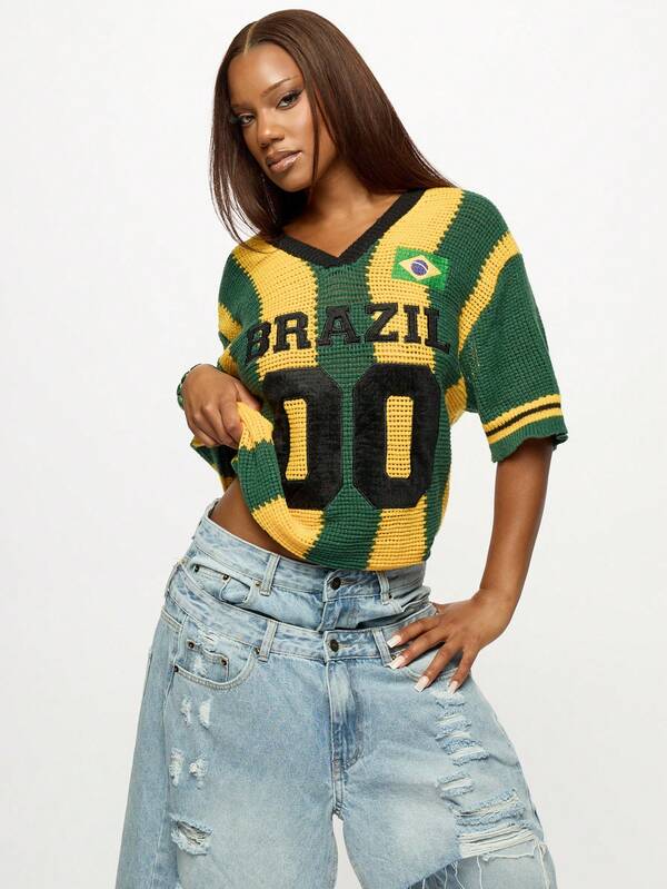 Camisa Tricot BrasilCore 00