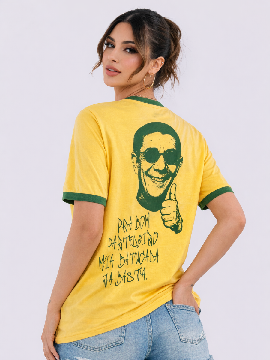 Camisa Oversized BrasilCore Zeca Pagodinho - Edição limitada